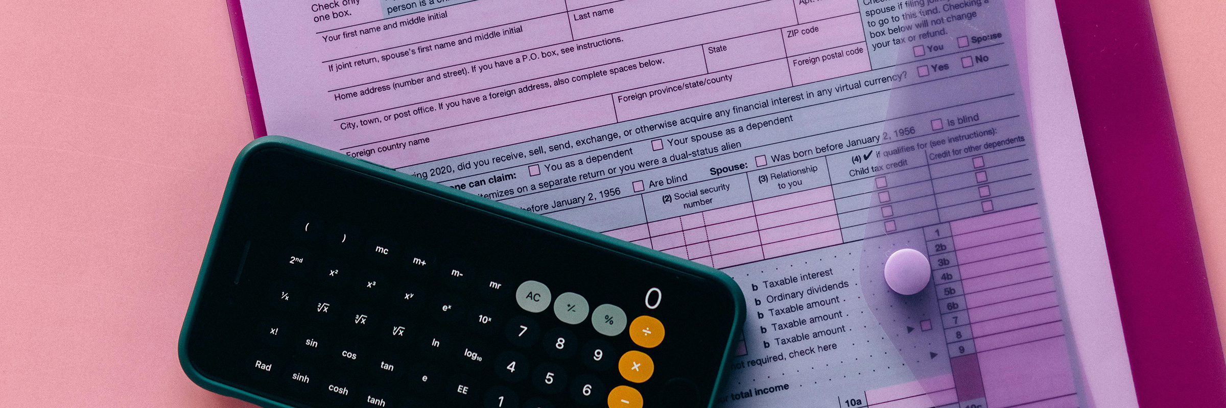 tax forms and calculator