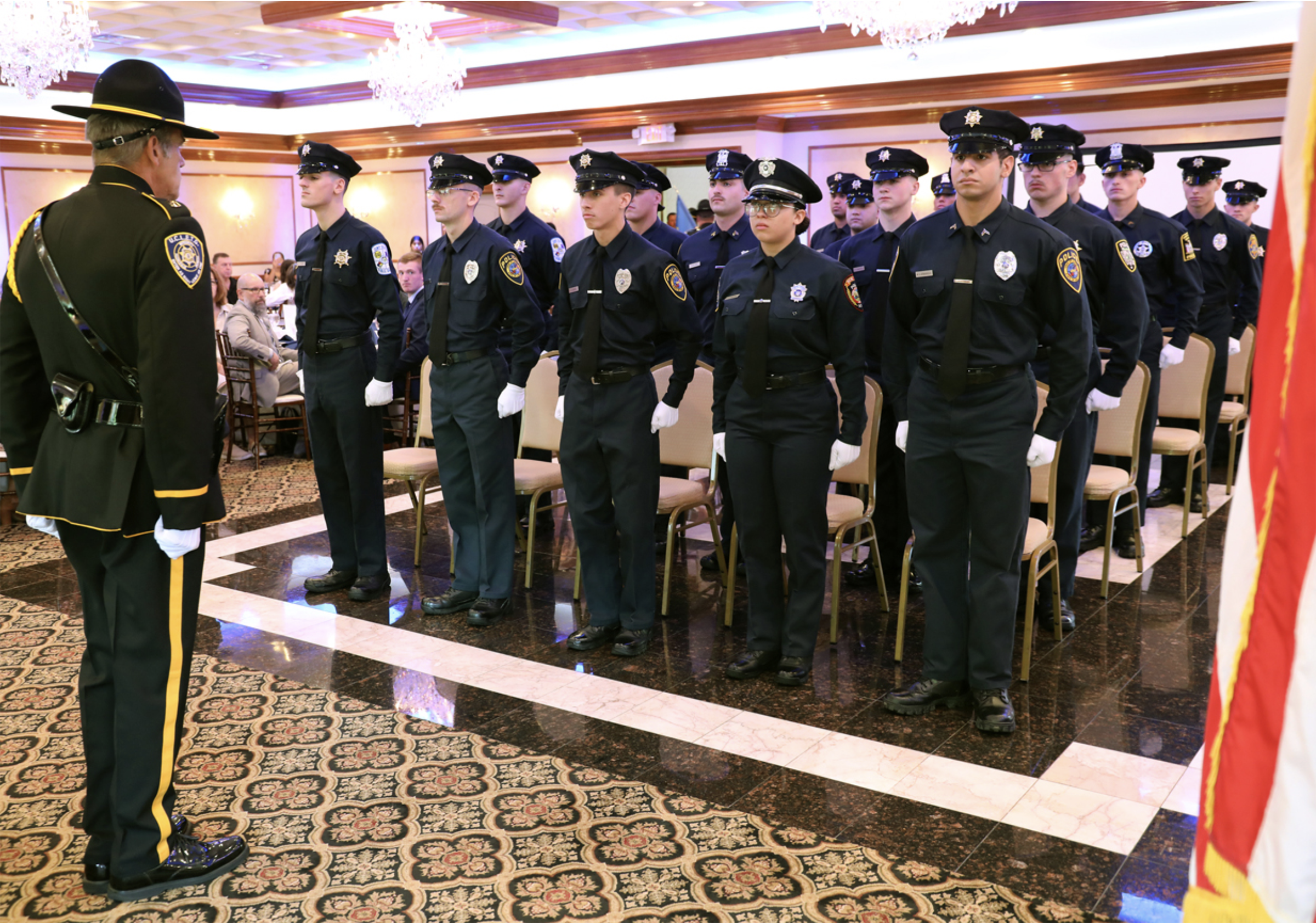 police graduation ceremony